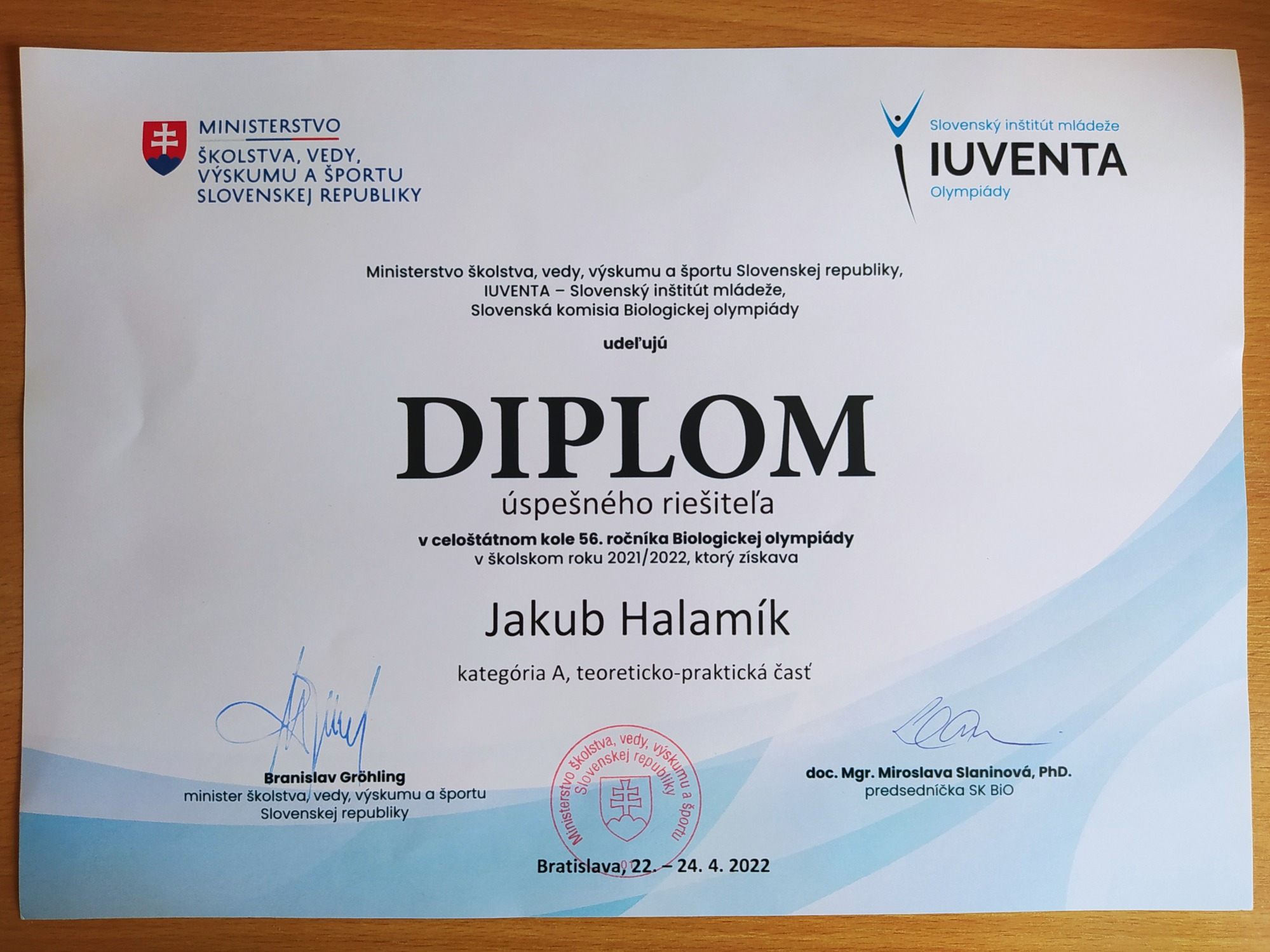 Diplom halamík