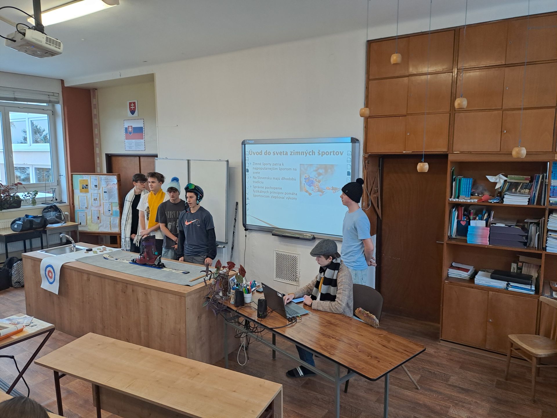 Fyzika v zimných športoch