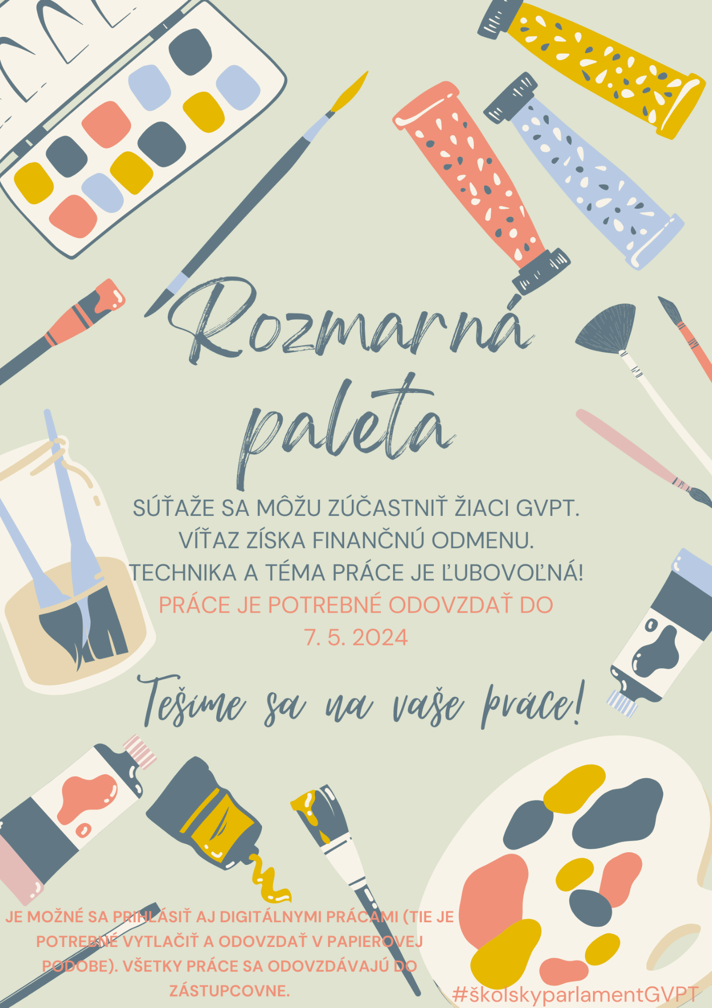 Rozmarná paleta plagát 2024