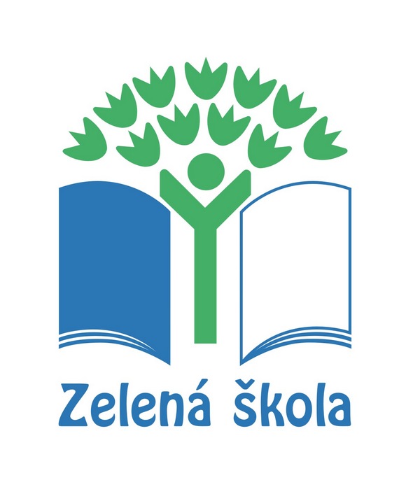 logo zelena skola hobo font med