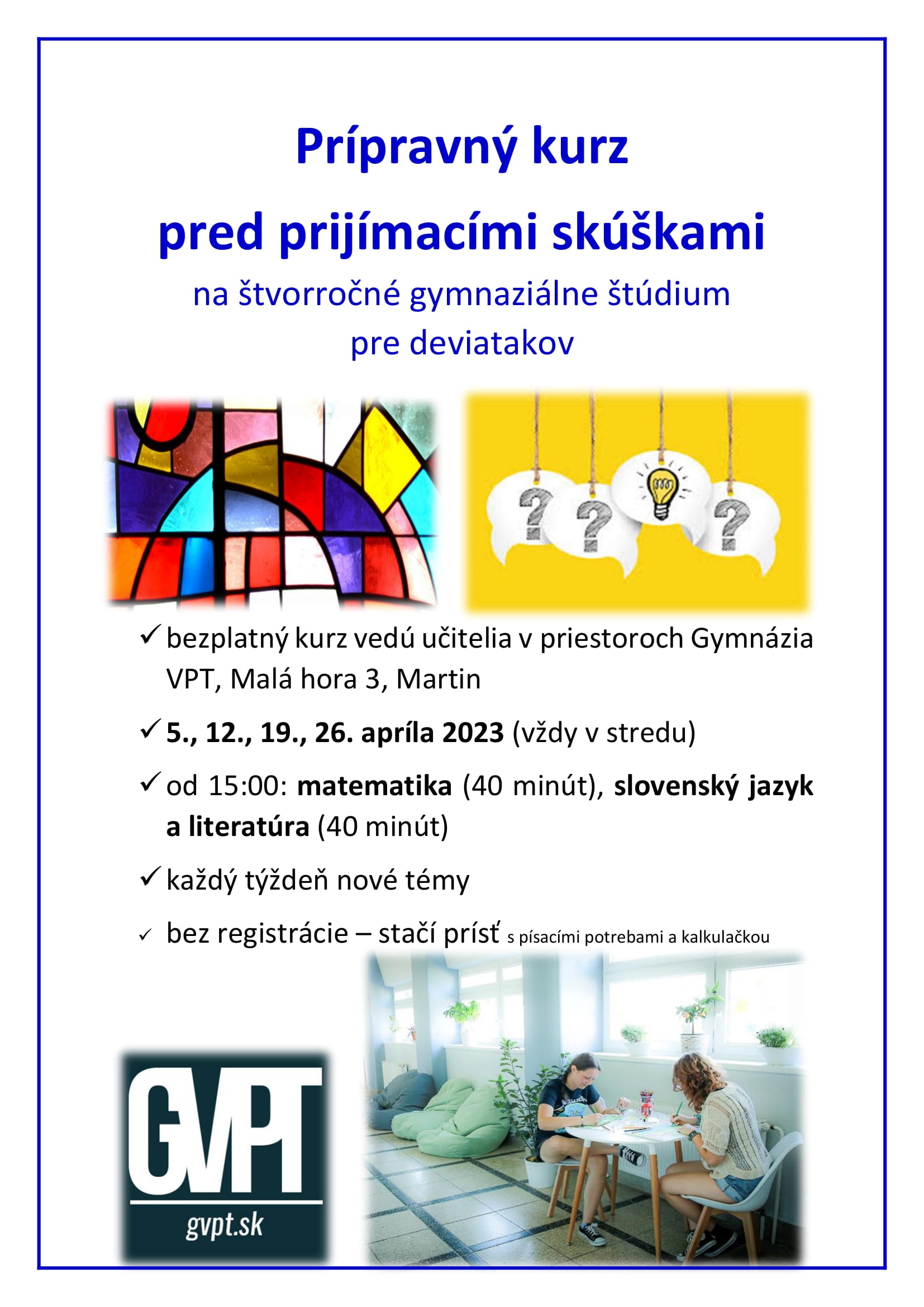 plagát prípravný kurz2023 1
